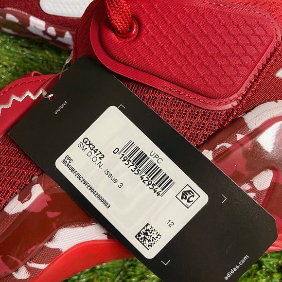 Adidas Donovan Mitchell D.O.N. ISSUE #3 Indiana Hoosiers Basketball Mens 12 Rare main image 7